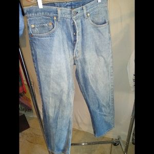 Two tone wash vintage Levis 501xx